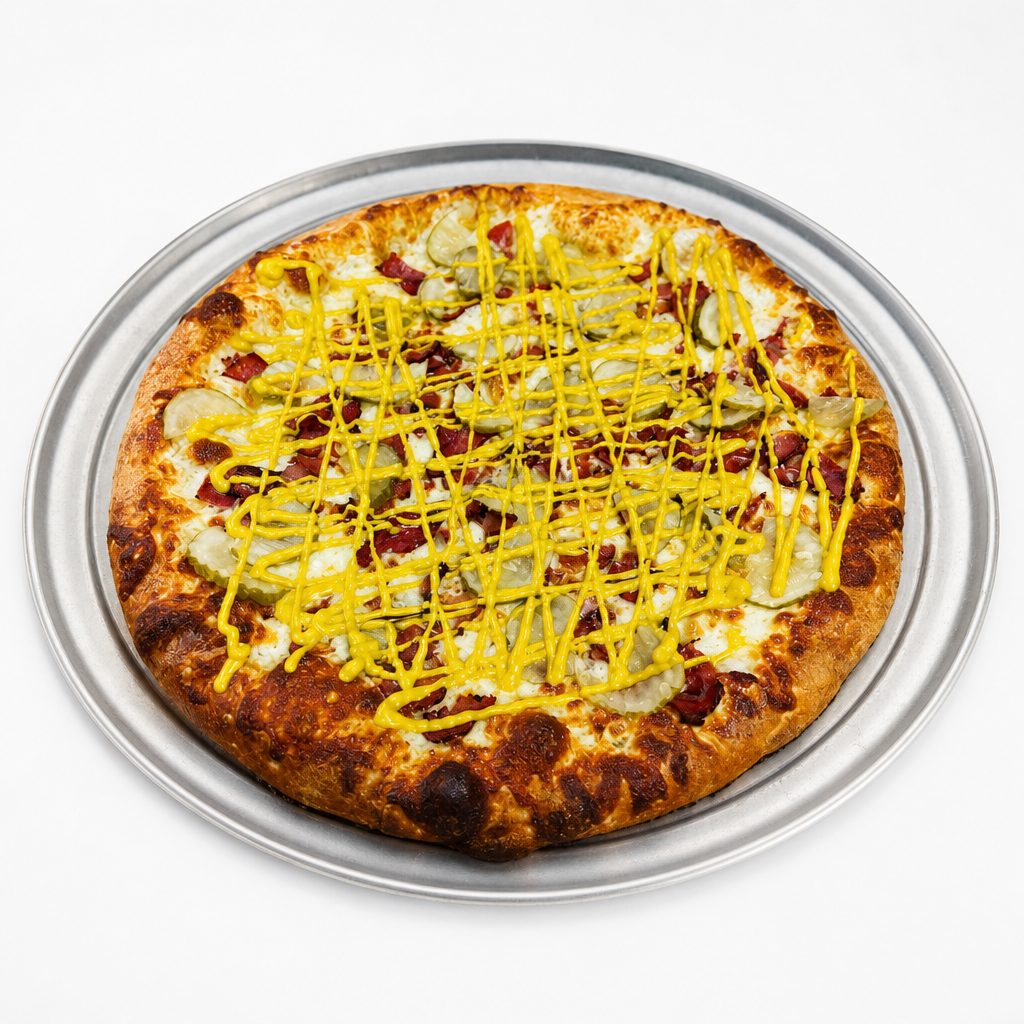 14in LARGE PASTRAMI SPECIALTY PIZZA.