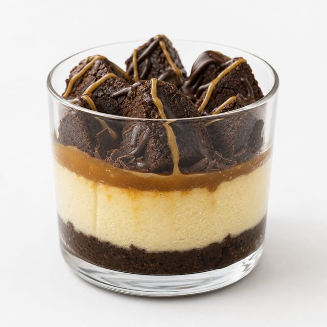 BROWNIE CHEESECAKE.