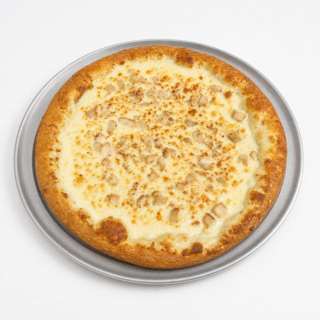14in LARGE ALFREDO SPECIALTY PIZZA.