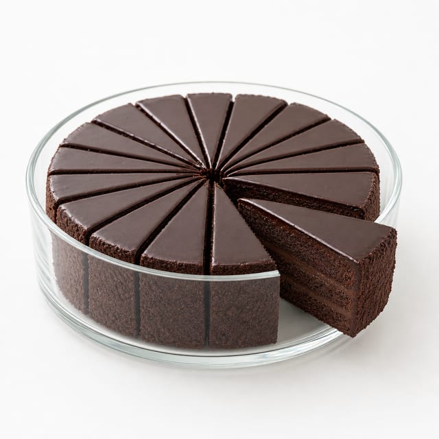 Chocolate Fondant Cake.