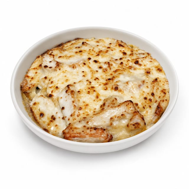 FETTUCCINI ALFREDO DINNER.
