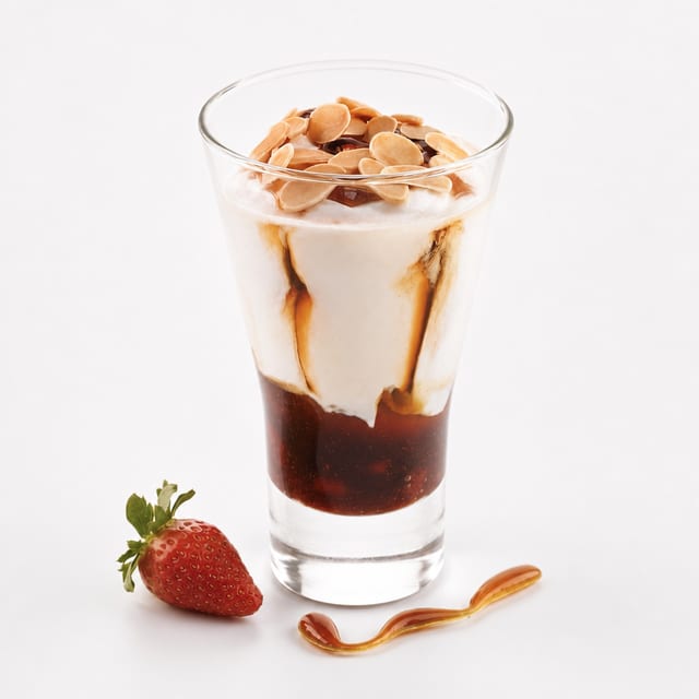 Coppa Strawberries and Caramel.