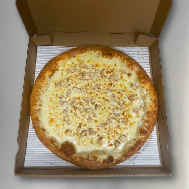 16in XL ALFREDO CHICKEN.