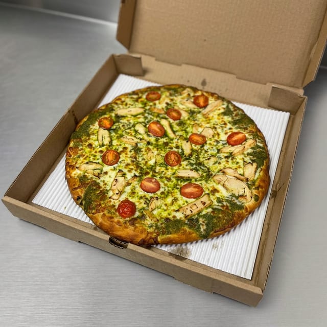 PERSONAL CHICKEN PESTO.