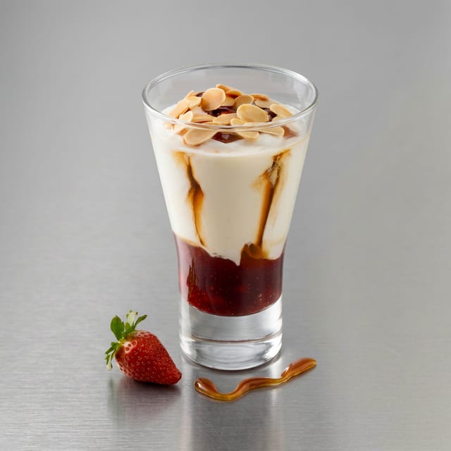 Coppa Strawberries and Caramel.