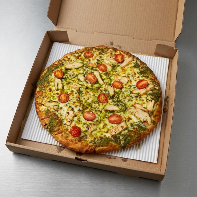 18in SUPER CHICKEN PESTO.