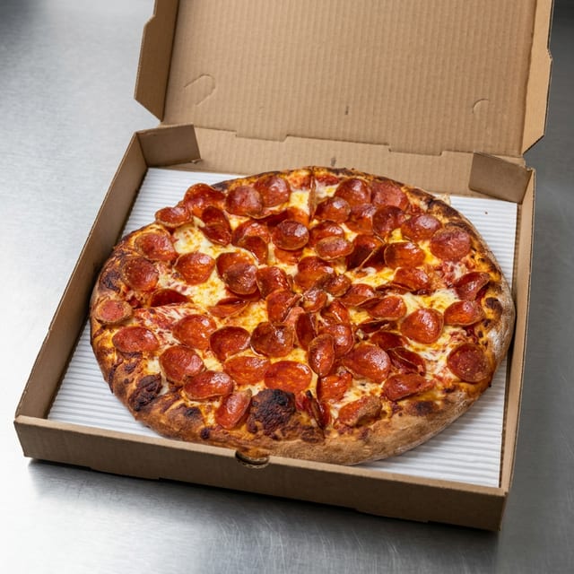 CREATE YOUR OWN SUPER 18in Pizza.